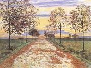 Ferdinand Hodler, Autumn Evening (mk09)